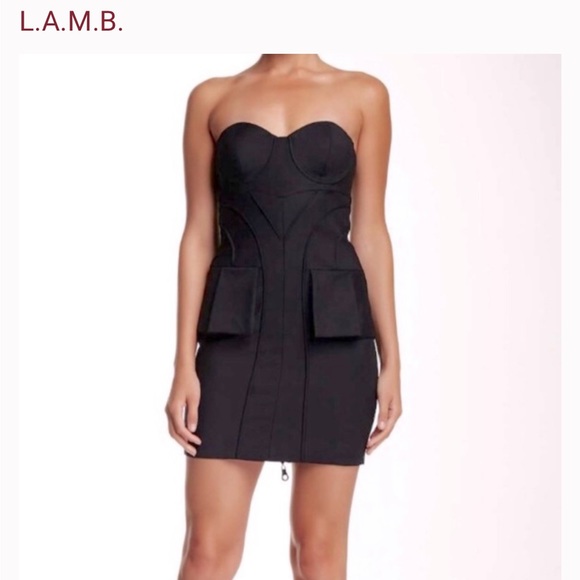L.A.M.B. Dresses & Skirts - NWT LAMB Black Dress Size 2
